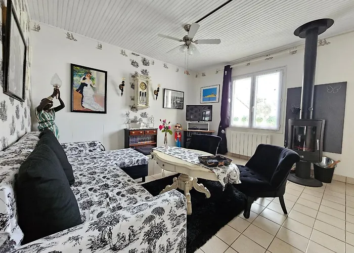 Maison Confortable Avec Veranda Et Jardin, 4 Pers, Animaux Sur Demande - Fr-1-476-88