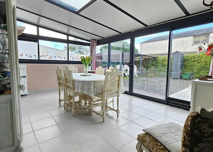 Maison Confortable Avec Veranda Et Jardin, 4 Pers, Animaux Sur Demande - Fr-1-476-88 * לה פוט-סור-מר